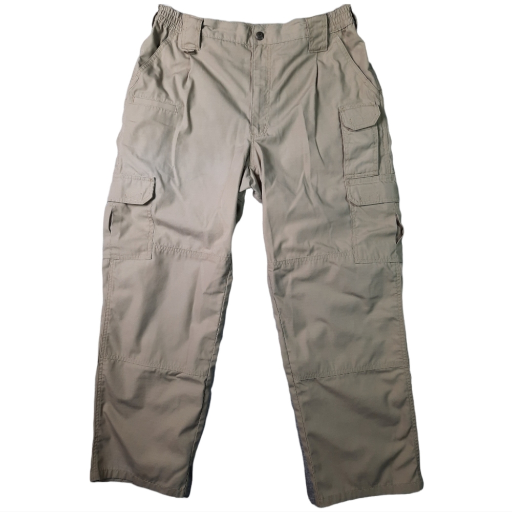 5.11 Tactical Taclite Pro Ripstop Cargo Utility Pants Tan SZ 36x30